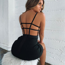 Load image into Gallery viewer, Spaghetti Bodycon
