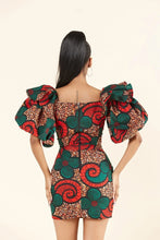 Load image into Gallery viewer, African Printing Mini Dress
