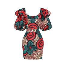 Load image into Gallery viewer, African Printing Mini Dress
